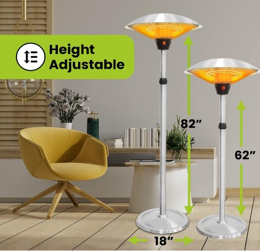 Heavy duty electric heater